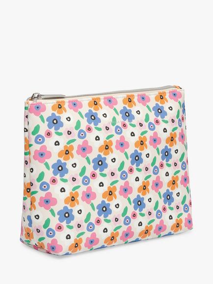 Estella Bartlett Simple Floral Print Pouch, Multi - view 2, Multi