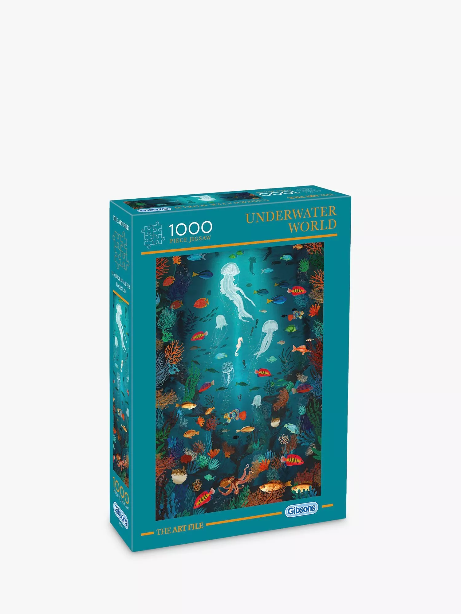 Gibsons Puzzle „A World Of Life“ 1000 Teile – Nachhaltige Weltkarte Mit Tieren & Pflanzen Aus Recyceltem Karton