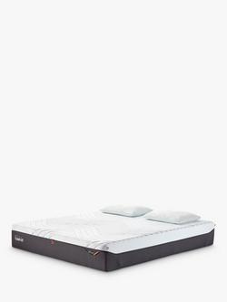 TEMPUR Pro® Luxe CoolQuilt Memory Foam Mattress, Firm Tension, Super King Size, White