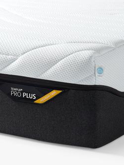 TEMPUR Pro® Plus CoolQuilt Memory Foam Mattress, Medium/Firm Tension, Long Single - view 2, White