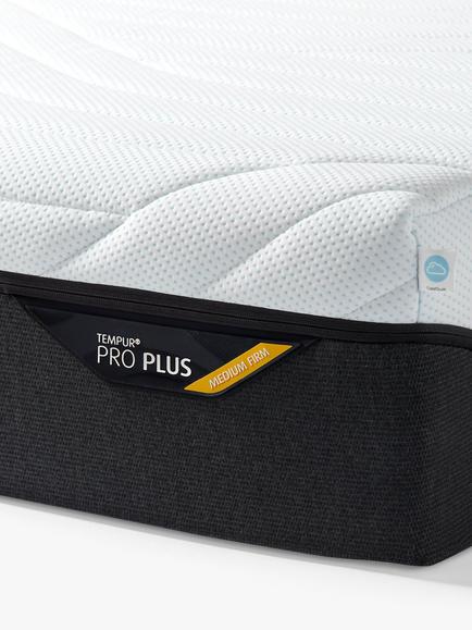 TEMPUR Pro® Luxe CoolQuilt Memory Foam Mattress, Medium/Firm Tension, European King Size - view 2, White