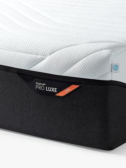 TEMPUR Pro® Luxe CoolQuilt Memory Foam Mattress, Firm Tension, Long Single - view 2, White