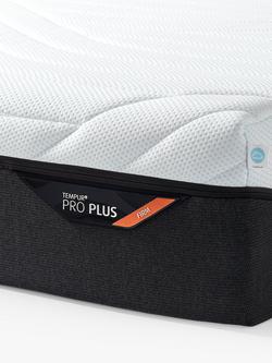TEMPUR Pro® Plus CoolQuilt Memory Foam Mattress, Firm Tension, Long Single - view 2, White