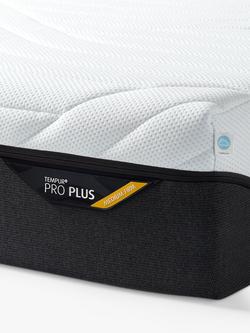 TEMPUR Pro® Luxe CoolQuilt Memory Foam Mattress, Medium/Firm Tension, Double - view 2, White