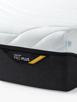 TEMPUR Pro® Luxe CoolQuilt Memory Foam Mattress, Medium/Firm Tension, Super King Size - view 2, White