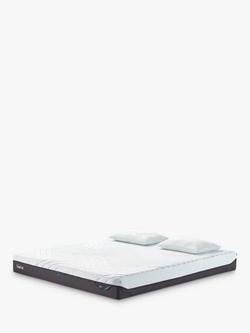 TEMPUR Pro® CoolQuilt Memory Foam Mattress, Soft Tension, Super King Size, White