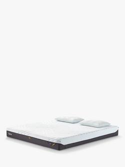 TEMPUR Pro® CoolQuilt Memory Foam Mattress, Medium/Firm Tension, Double, White