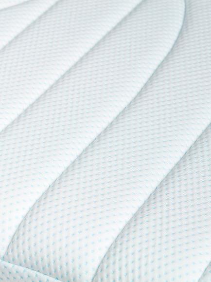 TEMPUR Pro® CoolQuilt Memory Foam Mattress, Medium/Firm Tension, Double - view 2, White
