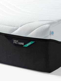 TEMPUR Pro® Luxe CoolQuilt Memory Foam Mattress, Medium Tension, Small Double - view 2, White