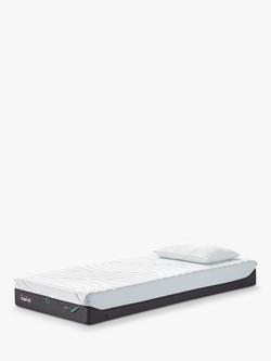 TEMPUR Pro® CoolQuilt Memory Foam Mattress, Medium Tension, Small Single, White