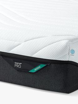 TEMPUR Pro® CoolQuilt Memory Foam Mattress, Medium Tension, Small Single - view 2, White