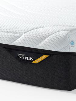 TEMPUR Pro® Plus CoolQuilt Memory Foam Mattress, Medium/Firm Tension, Single - view 2, White