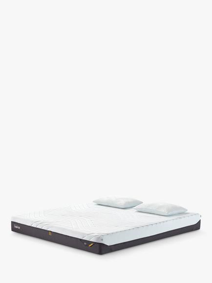 TEMPUR Pro® CoolQuilt Memory Foam Mattress, Medium/Firm Tension, Small Double, White
