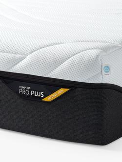 TEMPUR Pro® Plus CoolQuilt Memory Foam Mattress, Medium/Firm Tension, European King Size - view 2, White