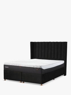 TEMPUR® Wickham Full Depth Upholstered Headboard, Double - view 2, Coal