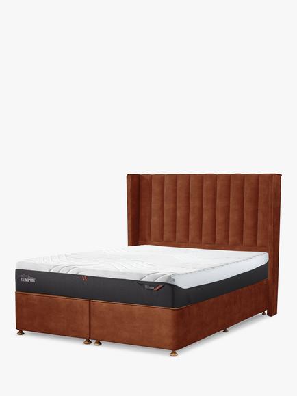 TEMPUR® Wickham Full Depth Upholstered Headboard, Super King Size, Copper