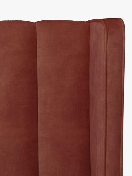 TEMPUR® Wickham Full Depth Upholstered Headboard, Super King Size - view 2, Copper