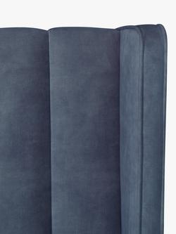 TEMPUR® Wickham Full Depth Headboard, Single - view 2, Dark Blue