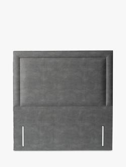 TEMPUR® Southwold Full Depth Upholstered Headboard, Single, Dark Grey