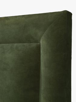 TEMPUR® Southwold Full Depth Upholstered Headboard, Single - view 2, Green