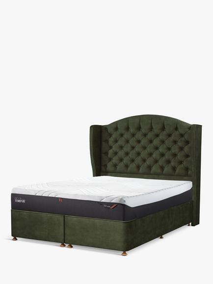 TEMPUR® Woodbridge Full Depth Headboard, Super King Size, Green