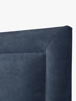 TEMPUR® Southwold Full Depth Upholstered Headboard, Super King Size - view 2, Dark Blue