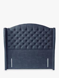 TEMPUR® Woodbridge Full Depth Headboard, Single - view 2, Dark Blue