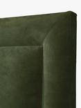 TEMPUR® Southwold Full Depth Upholstered Headboard, Super King Size, Green