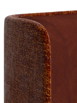 TEMPUR® Arc™ Static Disc Luxury Upholstered Bed Frame, Super King Size - view 2, Copper