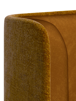 TEMPUR® Arc™ Static Disc Luxury Upholstered Bed Frame, King Size - view 2, Gold