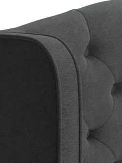 TEMPUR® Suffolk Adjustable Disc Continental 4 Drawer Divan Base, King Size - view 2, Dark Grey