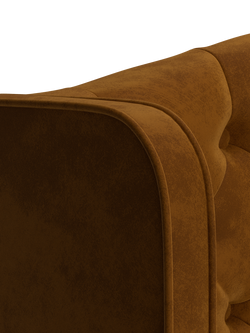 TEMPUR® Suffolk Slim Divan Adjustable Disc Upholstered Bed, King Size - view 2, Tumeric