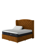 TEMPUR® Suffolk Adjustable Disc 4 Drawer Divan Base, King Size, Tumeric