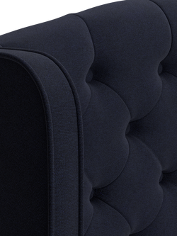 TEMPUR® Suffolk Adjustable Disc Continental 4 Drawer Divan Base, Super King Size - view 2, Dark Blue