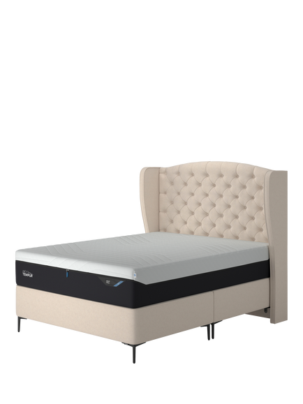 TEMPUR® Suffolk Slim Divan Base, Single, Natural