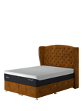 TEMPUR® Suffolk Continental 4 Drawer Divan Base, Super King Size, Tumeric