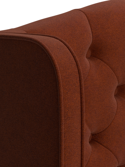TEMPUR® Suffolk Slim Divan Base, Double - view 2, Copper