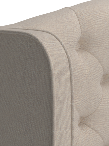 TEMPUR® Suffolk Divan Base, Single - view 2, Natural