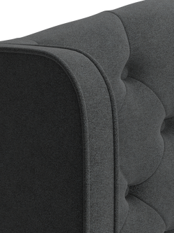 TEMPUR® Suffolk Divan Base, Double - view 2, Dark Grey