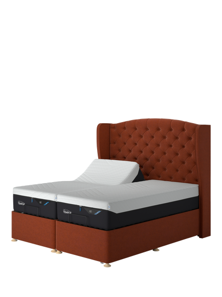 TEMPUR® Suffolk Adjustable Disc Divan Base, King Size, Copper