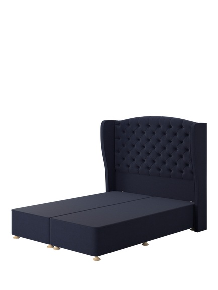 TEMPUR® Suffolk Divan Base, King Size, Dark Blue