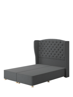TEMPUR® Suffolk Divan Base, King Size, Dark Grey
