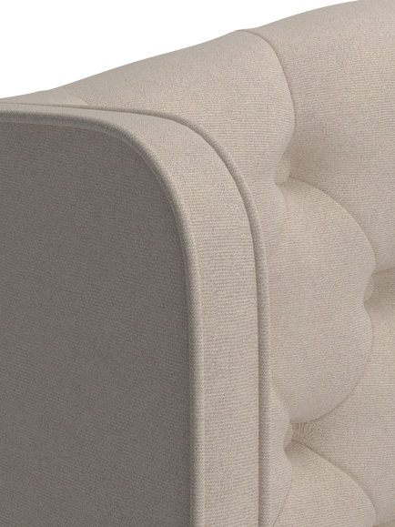 TEMPUR® Suffolk Continental 2 Drawer Divan Base, Single - view 2, Natural