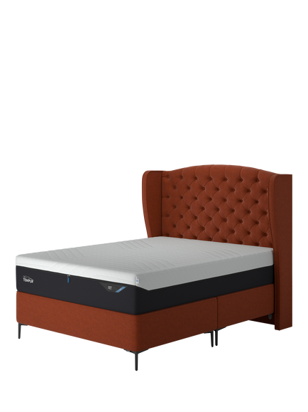 TEMPUR® Suffolk Slim Divan Base, Super King Size, Copper