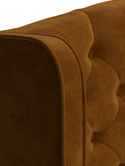 TEMPUR® Suffolk Slim Divan Adjustable Disc Upholstered Bed, Single - view 2, Tumeric