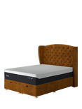 TEMPUR® Suffolk Ottoman Bed, Double, Tumeric