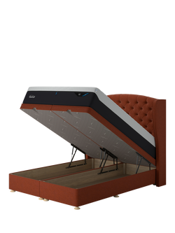 TEMPUR® Suffolk Ottoman Bed, Super King Size, Copper