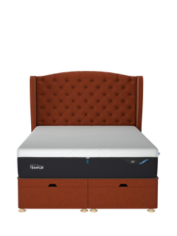 TEMPUR® Suffolk Ottoman Bed, Super King Size - view 2, Copper