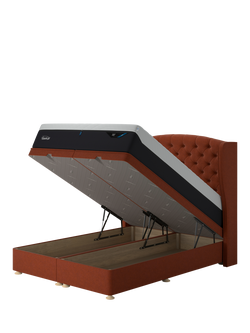 TEMPUR® Suffolk Ottoman Bed, Double, Copper