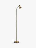 Bay Lighting Malin Floor Lamp, Chrome